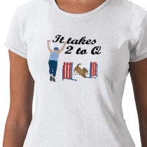 It Takes 2 To Q Tshirt