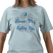 Love My Agility Dog Tshirt